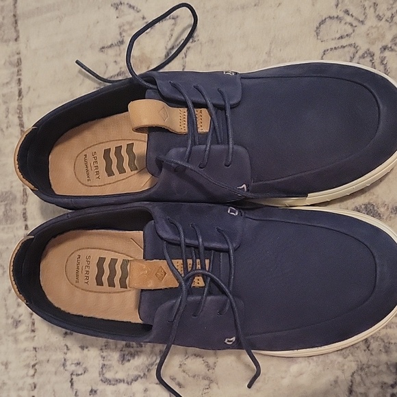 Sperry Plushwave Navy Sneakers - Picture 3 of 5